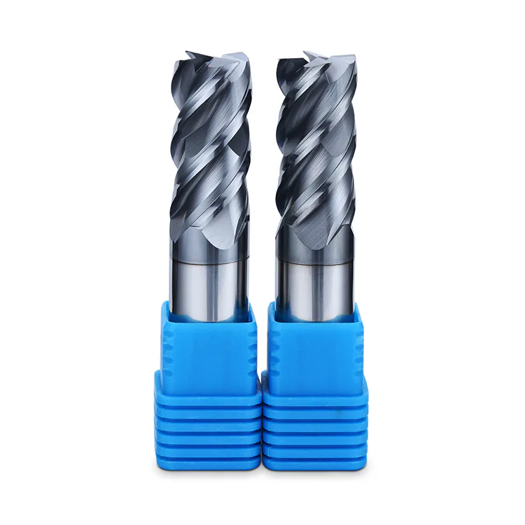 TEBAK Solid Carbide Special Variable Pitch EndMill CNC Working 4 Flute End Mill for Stainless Steel view 5