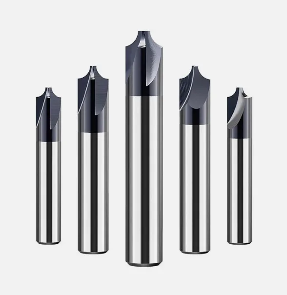 TEBAK Coated R1.5-R2.0 Corner Rounding End Mill CNC Router Bit Cutter Carbide Corner Radius End Mills