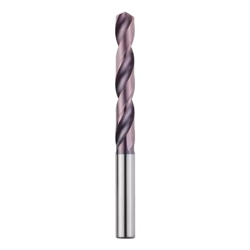 TEBAK Twist Drill Bit Carbide Cutter for Metal Drilling Fully Ground CNC Steel view 3