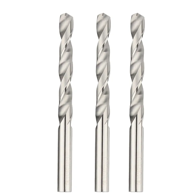 TEBAK M42 HSS Twist Drill Bit Metric Size with Straight Shank Carbide Alloy Materials DIN338 Standard Coating Finish