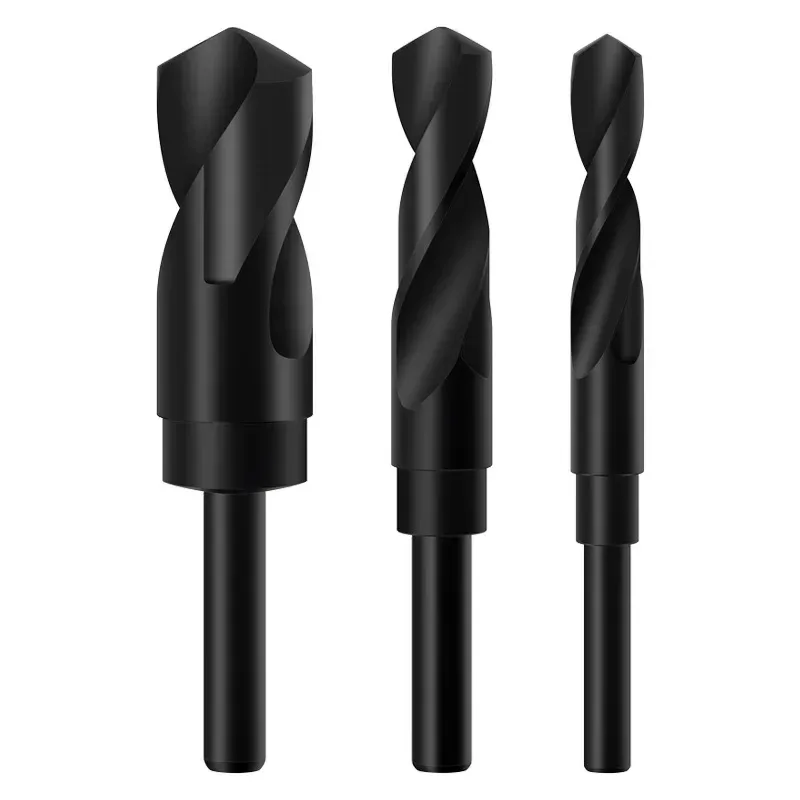 TEBAK Industrial 1/2 Inch HSS Sliver & Deming Reduced Shank Twist Drill Bit Metal Woodworking Drilling Bit view 4