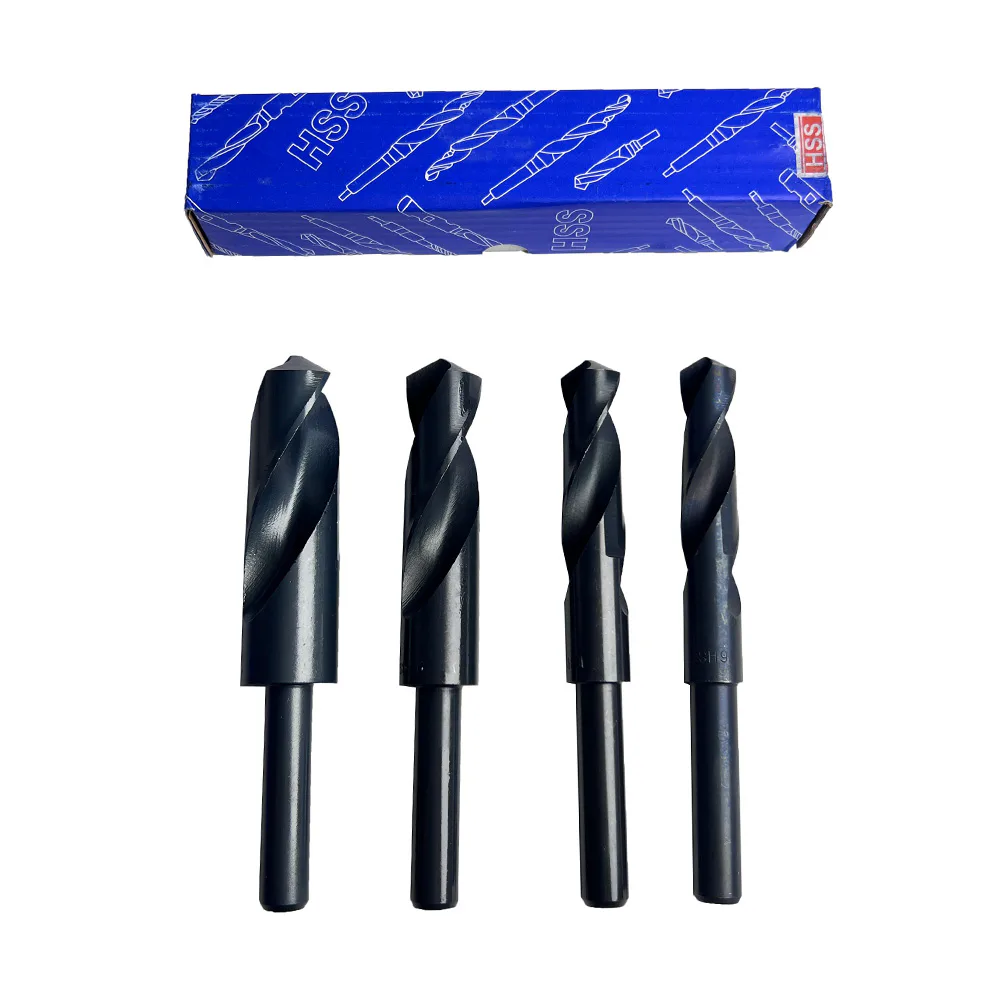 TEBAK High Speed Steel Twist Drill Bit Set 1/2 Reduced Parallel Shank M35 6mm 5mm Sizes Mill Process Bit Bit view 6