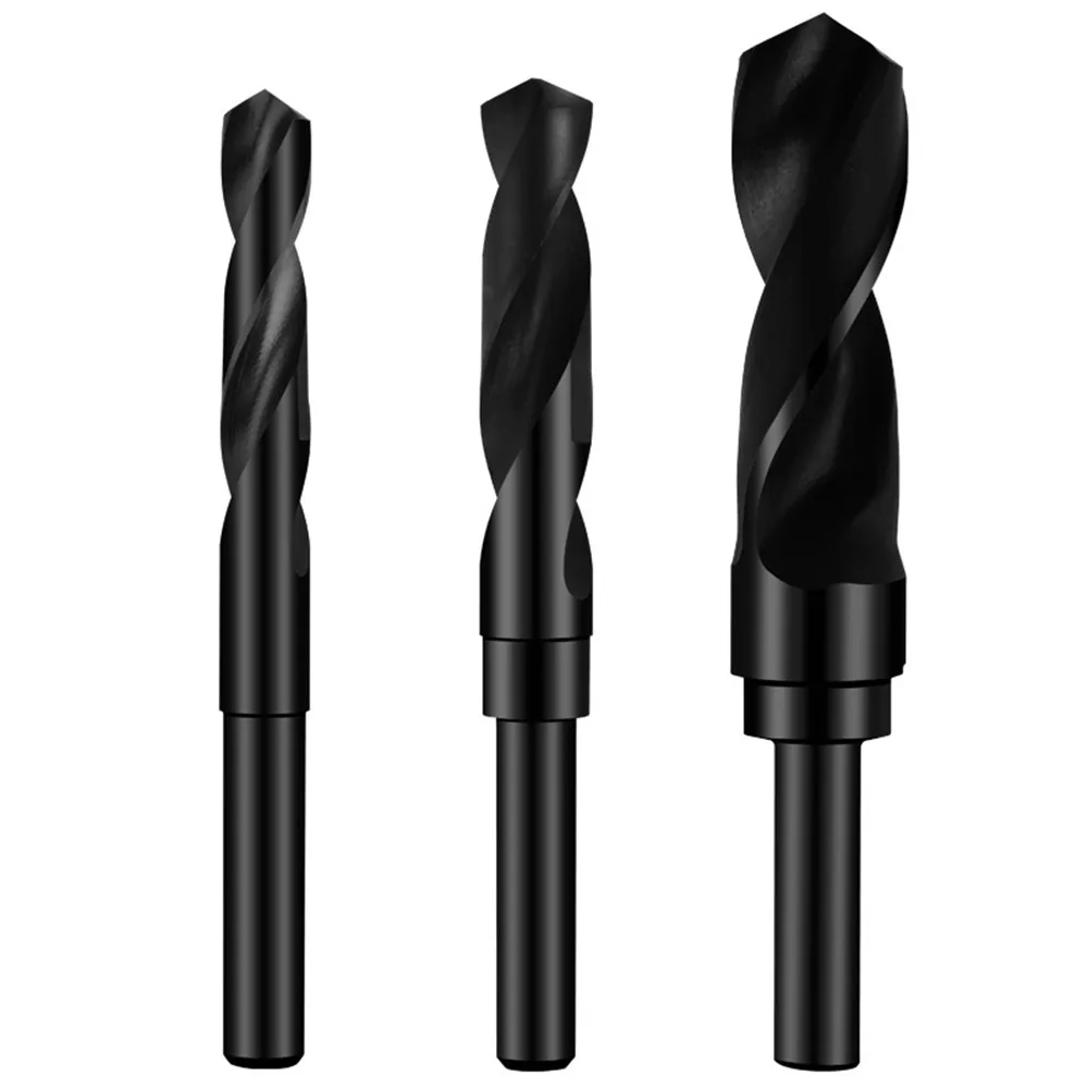 TEBAK High Speed Steel Twist Drill Bit Set 1/2 Reduced Parallel Shank M35 6mm 5mm Sizes Mill Process Bit Bit