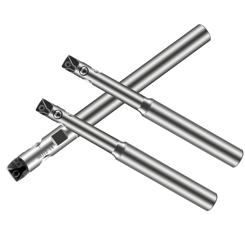 TEBAK High Precision Anti-Vibration Boring Bar SDJ8-9 10-12 12-14 14-17 Steel Fine-Tuning Boring Head for Deep Holes Tool view 3