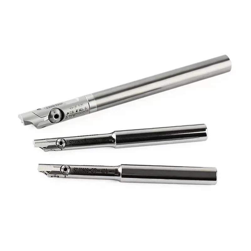 TEBAK High Precision Anti-Vibration Boring Bar SDJ8-9 10-12 12-14 14-17 Steel Fine-Tuning Boring Head for Deep Holes Tool view 6