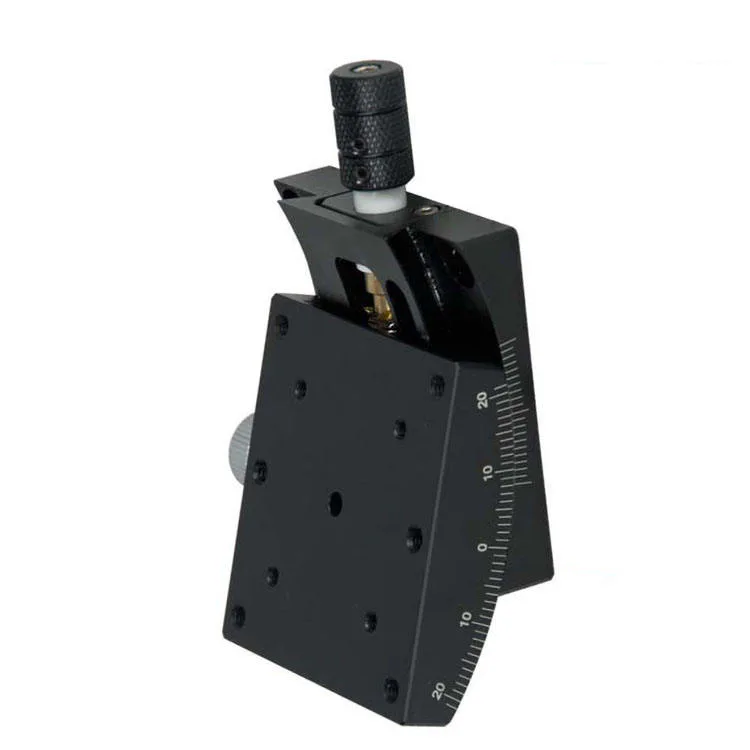 TEBAK Sales Manual Optical Adjustment Frame Experimental Fine-Tuning Precision Slide Table Arc Tilt Angle Position New Bearing view 2
