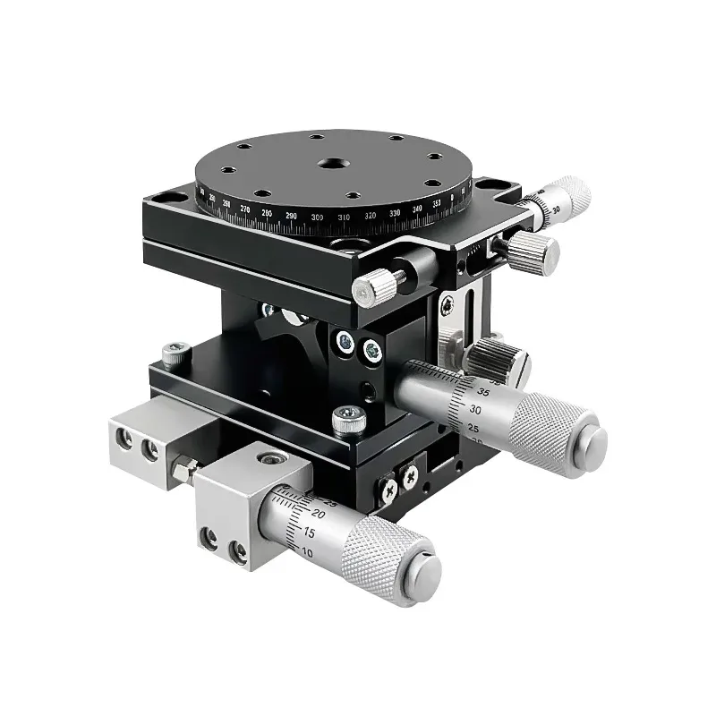TEBAK XY Axis Two-dimensional Fine Adjustment Manual Displacement Sliding Table Thin University Optical Experimental Platform LYseries view 5