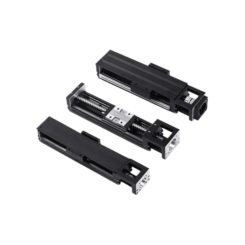 TEBAK KK60 Miniature Sliding Table Linear Guide Screw Module KK60D05/60D10 Linear Rail Steel