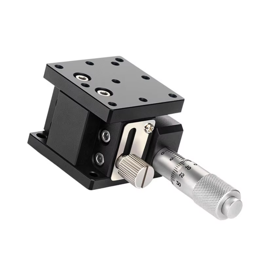 TEBAK High Precision LZ Series Aluminium Alloy Optical Experiment Mobile Sliding Table New Condition Bearing Fine Adjustment view 3