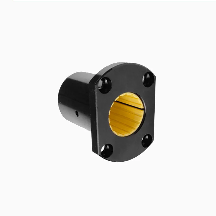TEBAK Maintenance-Free Aluminum-Plastic Double-Sided Cutting Linear Motion Bearing LMH12-40UU LMH12-LUU Series Linear Bearing view 2