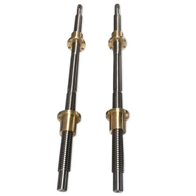 TEBAK CNC Trapezoidal Screw Custom Precision Ball Screw T-nut Lead Screw Can Be Customized According to Drawings. view 5