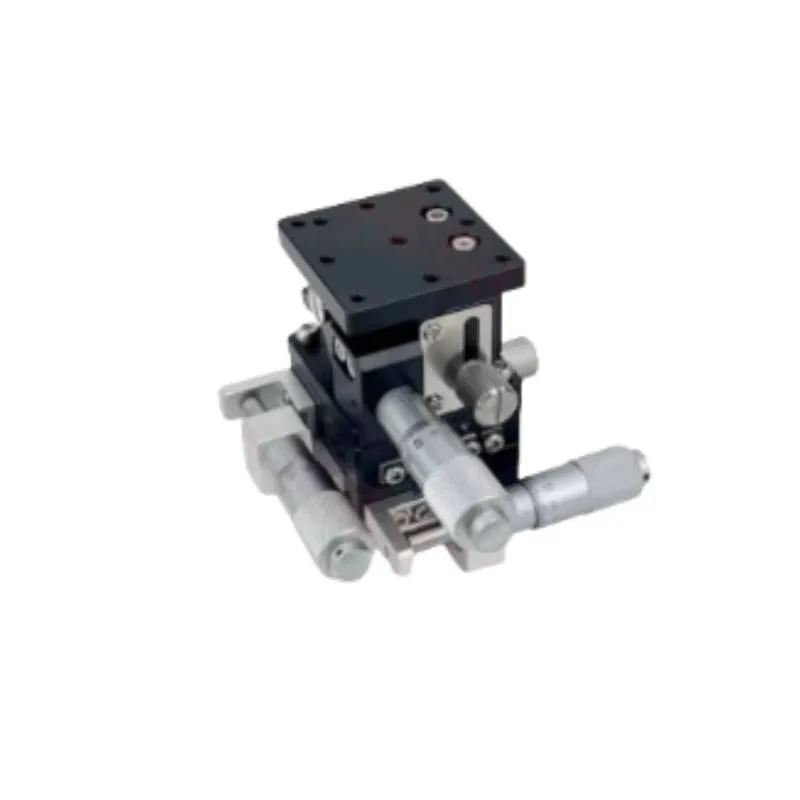 TEBAK XYZ Axis Displacement Platform Three-axis Manual Fine-tuning Lifting Table Optical Moving Slide LD60/40/125 view 5