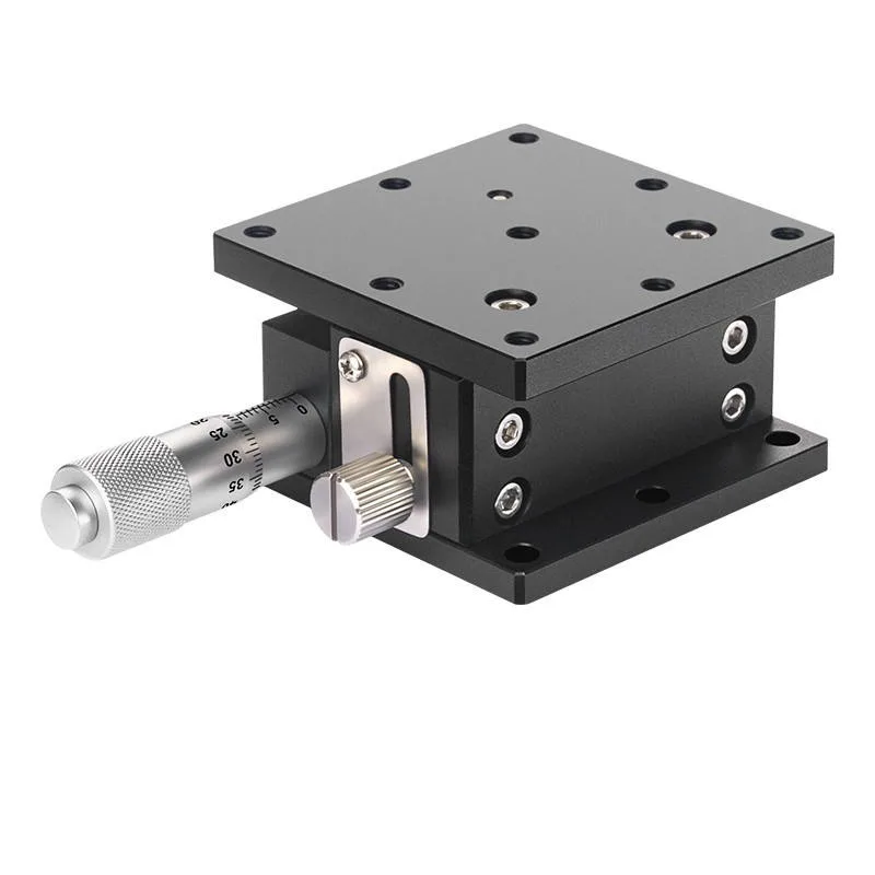 TEBAK Z-axis Sliding Table Micro-adjustable Horizontal Lifting Table Optical Experiment Mobile Sliding Table LZ40