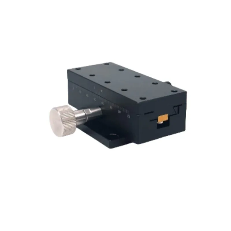 TEBAK X-axis Manual Displacement Stage Precision Rack and Pinion Moving Dovetail Slide LWX2542/4040/4060/4090 view 2