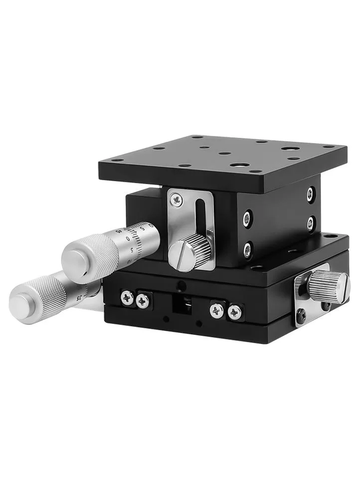TEBAK XZ-axis LE40/60/80/90/125 Lifting Table Precision Fine-tuning Manual Slide Table Two-axis Displacement Optical Stage view 4