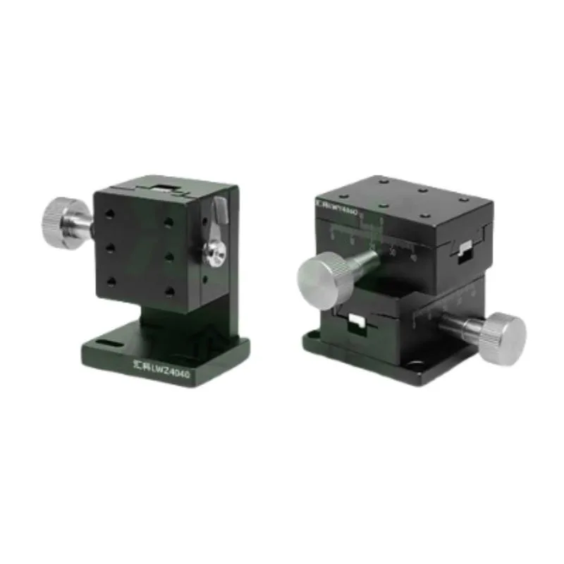 TEBAK X-axis Manual Displacement Stage Precision Rack and Pinion Moving Dovetail Slide LWX2542/4040/4060/4090 view 4