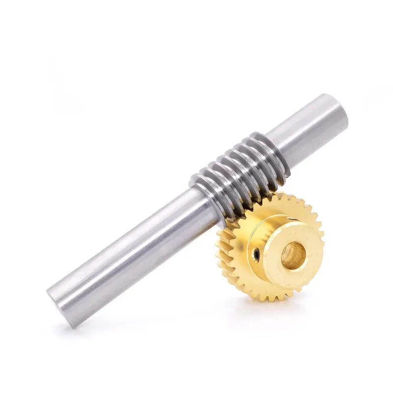 TEBAK Transmission Ratio 15/20/25 Teeth /30 Teeth /40 Teeth Turboworm Gear 1 Modulus Copper Worm Gear view 2