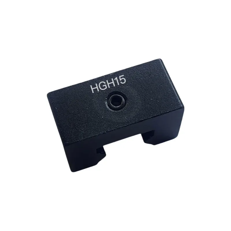 TEBAK CNC Applicable Linear Guide Rail Limiter Slider with Fastening Buffer Anti-Collision Block Rail Limiter Bearing