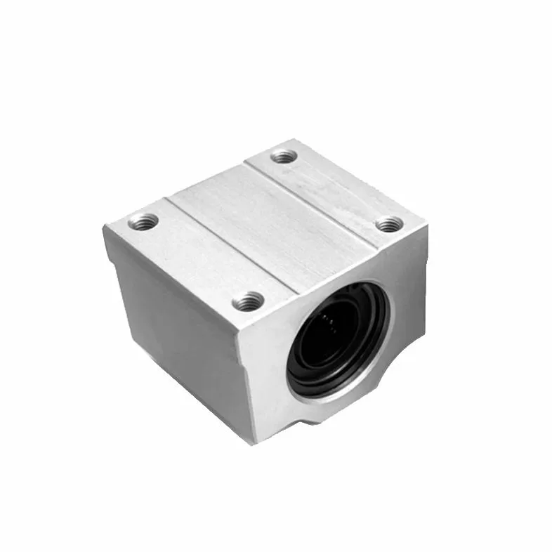 TEBAK Optical Axis Linear Box Type Motion Slider Bearing Chrome Steel Sliding Block Self-Lubricating SCS6-60 Series view 3