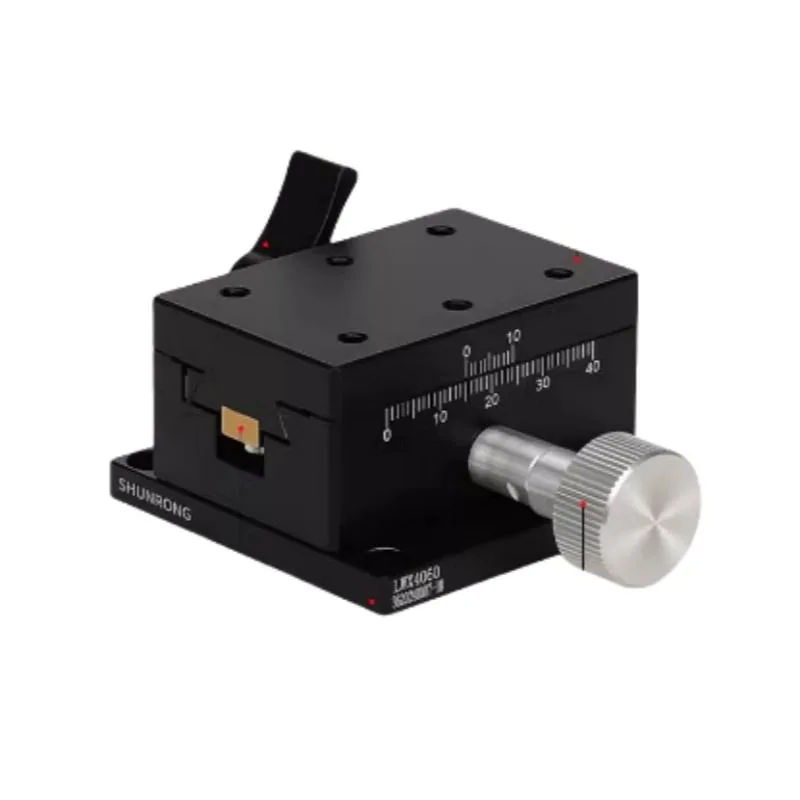 TEBAK XY Axis Two-dimensional Manual Platform Cross LWY406090 Rack and Pinion Dovetail Displacement Frame Fast Moving and Smooth view 3
