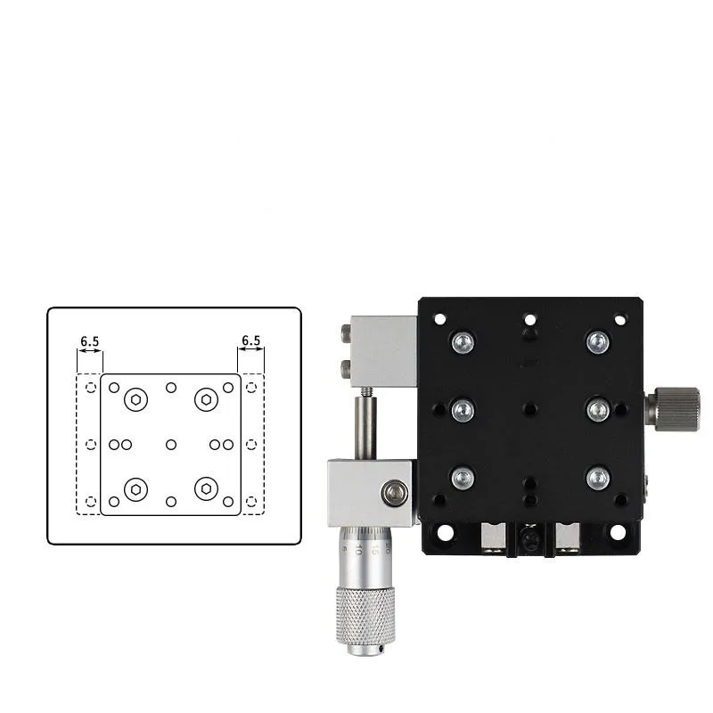 TEBAK Precise Alignment Laboratory Platform LX60 LGX60 Manual X-Axis Slide Optical Fine Adjustment 1 Silk view 5