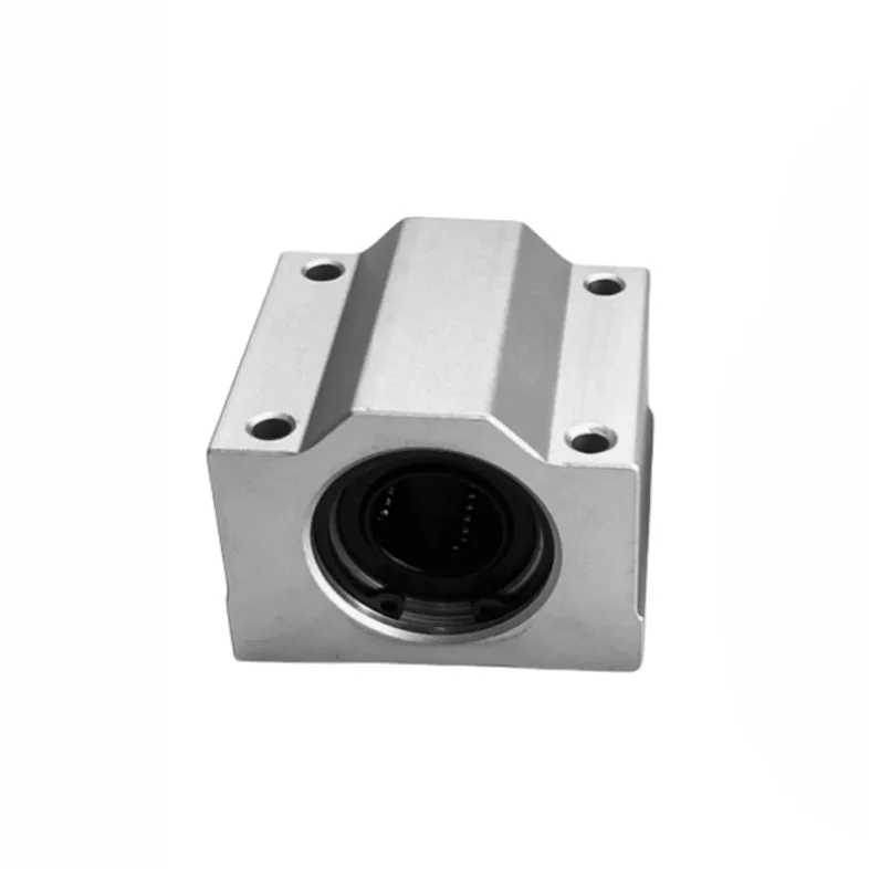 TEBAK Optical Axis Linear Box Type Motion Slider Bearing Chrome Steel Sliding Block Self-Lubricating SCS6-60 Series view 2