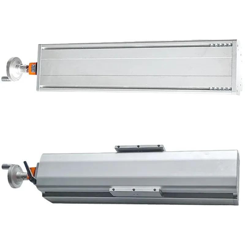 TEBAK 120 Wide Linear Guide Rail 600-1000 Effective Stroke HGR15 Precision Screw Manual Cross Fully Enclosed Dustproof Sliding Table view 3