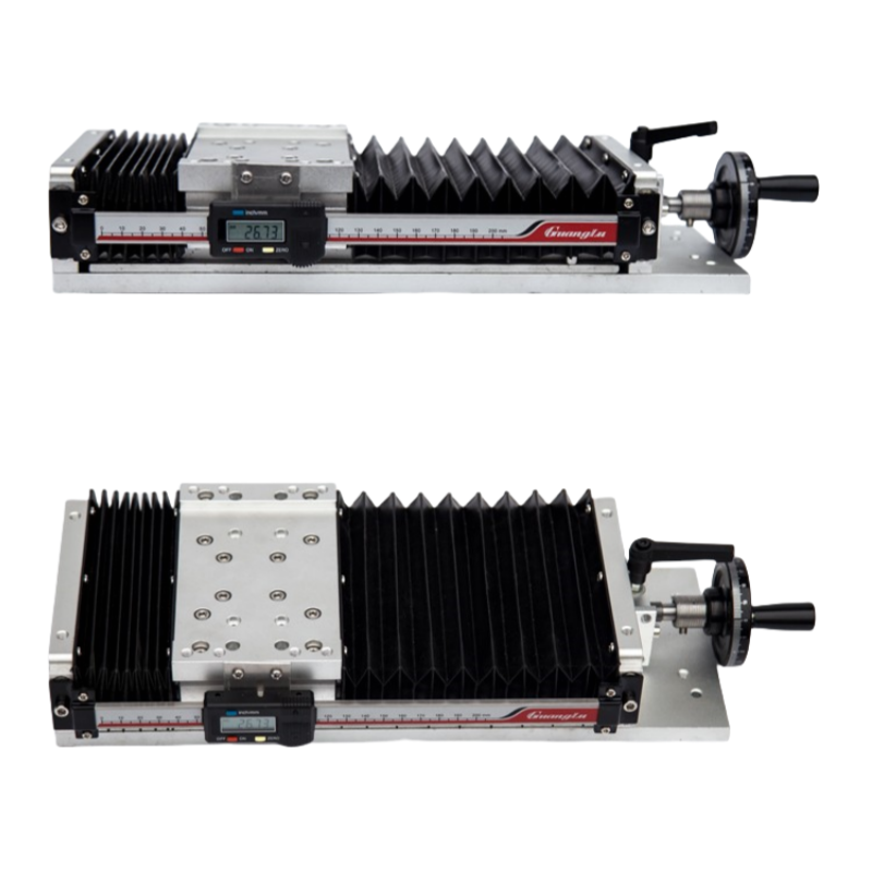 TEBAK CNC Machine Tool Electronic Digital Display Ruler Displacement Grating Positioning Ruler Manual XY-axis Cross Screw Guide Motor view 5