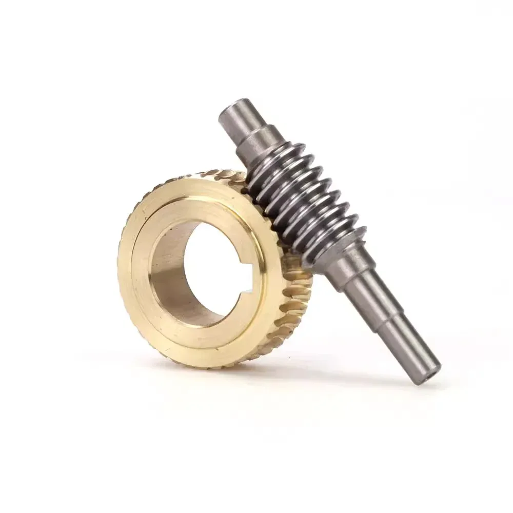 TEBAK Transmission Ratio 15/20/25 Teeth /30 Teeth /40 Teeth Turboworm Gear 1 Modulus Copper Worm Gear view 5