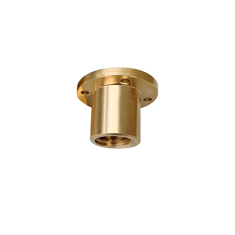 TEBAK Lead Screw 300mm 304SS Trapezoidal Thread Screw Rod Brass Nut T4 T5 T6 T8 T10 T12 T14 T16 T18 T20 T22 Nut T25 T25 T30 T36 view 5