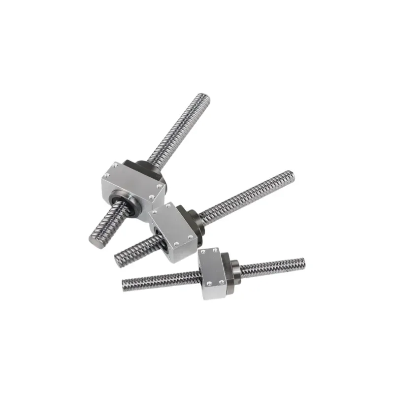 TEBAK 2020 SFE 1632 2020 2525 3264 4040 5050 Large Left-Handed Lead Ball Screw for CNC Steel Material C7 Bearing Screw Nut Ball Nut view 2