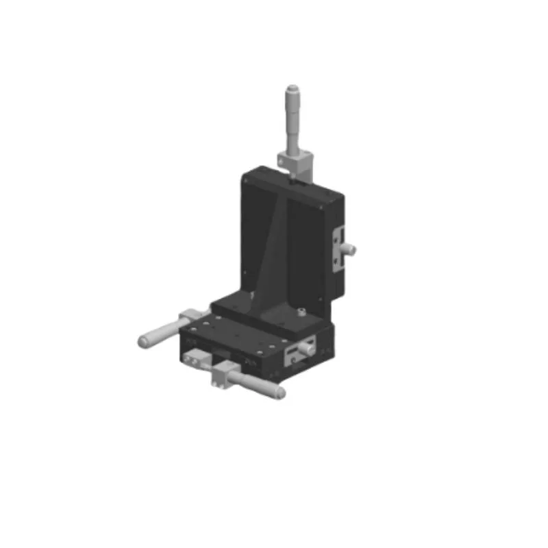TEBAK XYZ Axis Slide Table Micro-Adjustment Optical Experimental Stage Precision Vertical Lift Three-Dimensional view 5