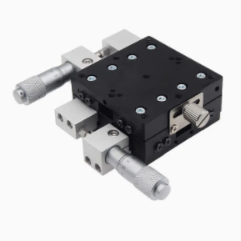 TEBAK XY Axis Two-Dimensional Fine-Tuning Platform LY40/125 Thin Precision Manual Displacement Slide Table Machine Tool Equipment view 3