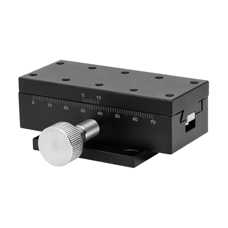 TEBAK X-axis Manual Displacement Platform Fine-Tuning Dovetail Groove Rack and Pinion Sliding Table LWX2542 4060 4090 view 2