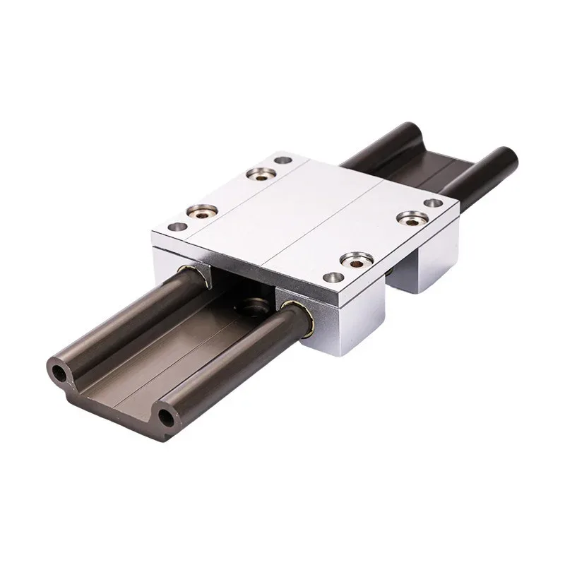 TEBAK Maintenance-free Linear Double-Track Slider WS-16-20 Double-Axis Table Module WJ200UM Aluminum-Plastic Slide Rail