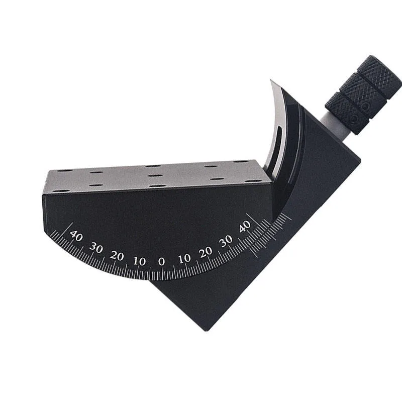 TEBAK Sales Manual Optical Adjustment Frame Experimental Fine-Tuning Precision Slide Table Arc Tilt Angle Position New Bearing