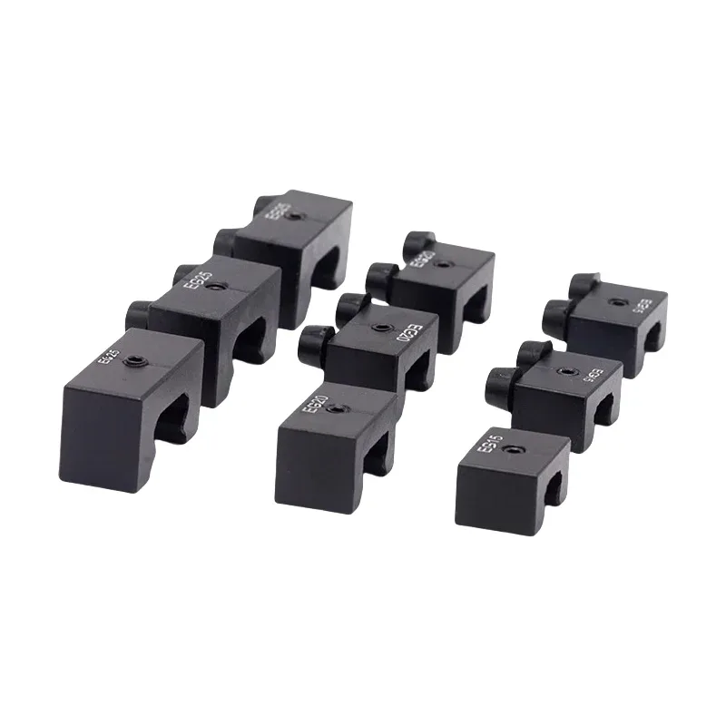 TEBAK CNC Applicable Linear Guide Rail Limiter Slider with Fastening Buffer Anti-Collision Block Rail Limiter Bearing view 4