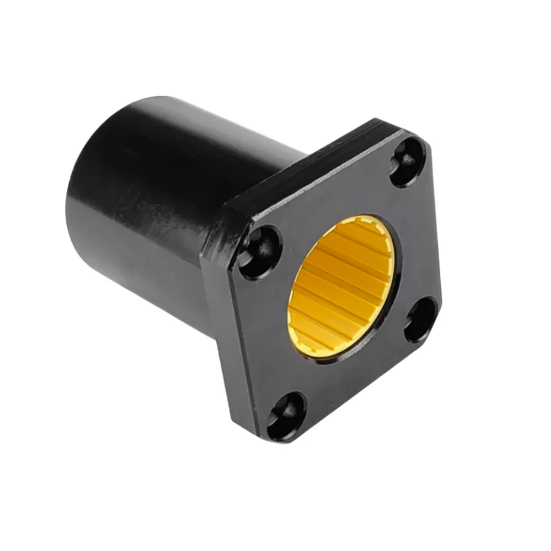 TEBAK New LMK12-40UU LUU Mechanical Guide Automation Equipment Bearing Maintenance-Free Aluminum-Plastic Linear Motion Bearing view 2