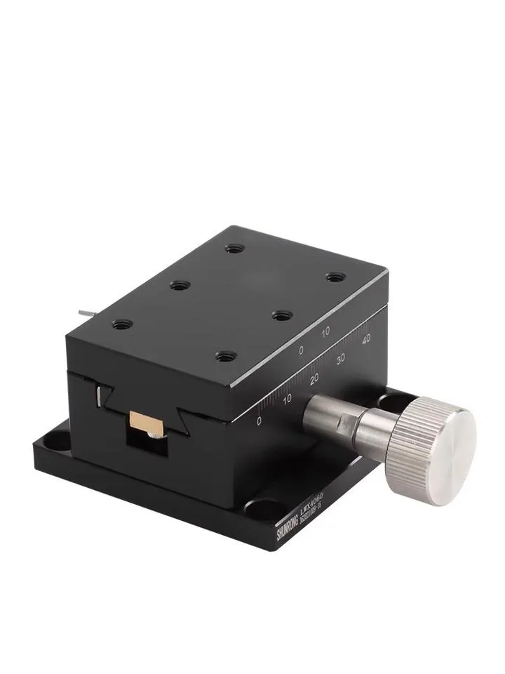 TEBAK X-axis Z-axis Displacement Stage Long Travel Rack and Pinion Manual Fine Adjustment Small Precision Dovetail Slide LWX25 view 2