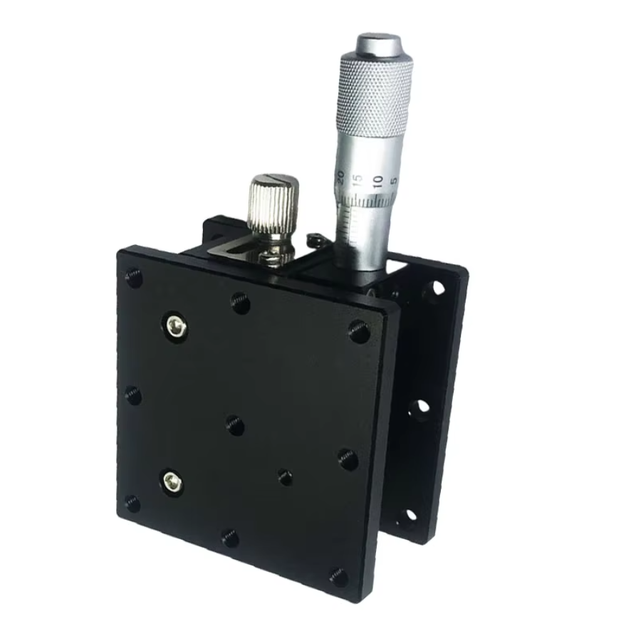 TEBAK High Precision LZ Series Aluminium Alloy Optical Experiment Mobile Sliding Table New Condition Bearing Fine Adjustment view 4