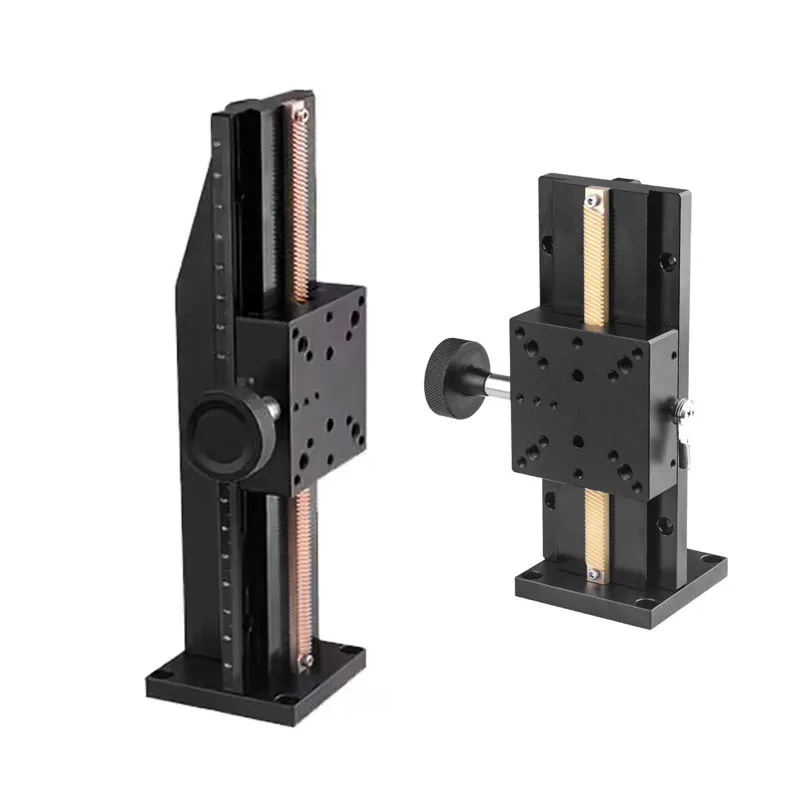 TEBAK High Precision LWX60-L Long Stroke Dovetail Sliding Table Manual Fine-Tuning Module with Core Bearing Components view 3