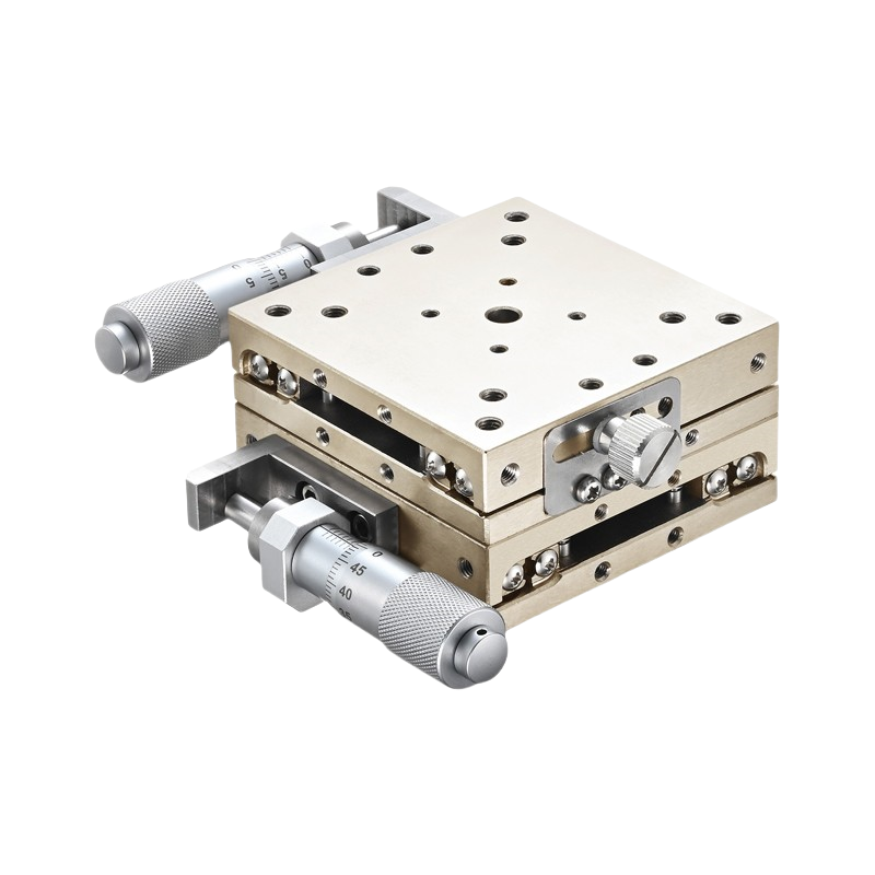 TEBAK Precision Manual Sliding Table Stainless Steel LBX/LBY40/50/60 XY Axis Displacement Platform with Fine Adjustment Type view 3