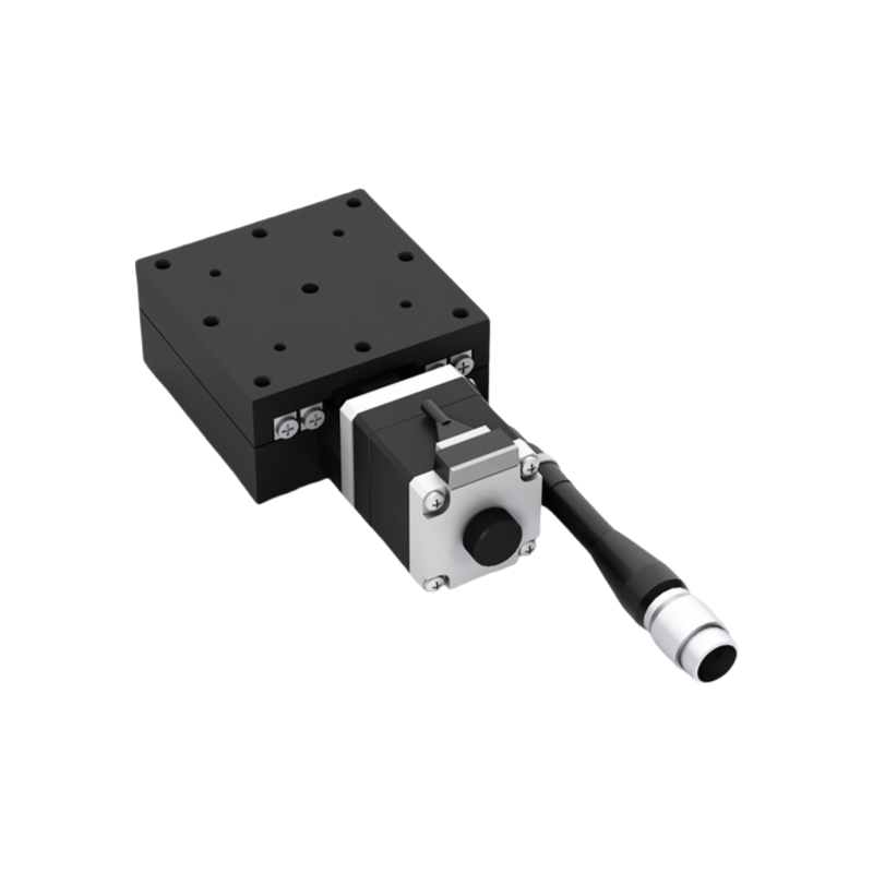 TEBAK X-Axis Electric Displacement Sliding Table TAX40/60/80/90/125 Fine-Tuning Optical Precision Ball Guide Rail view 3