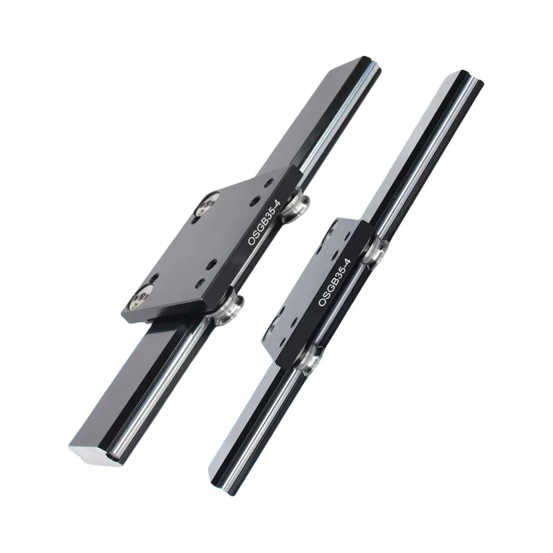 TEBAK OSGR10N Dual Axis Linear Roller Guides with OSGB10NUU-5 Steel Linear Block CNC Applicable Aluminum & Steel view 3