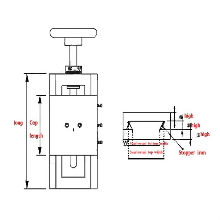 TEBAK Unidirectional Cast Iron Linear Guide Rail Solid Screw Dovetail Groove Bearing Mechanical Guide Slider for Operating Table Steel view 4