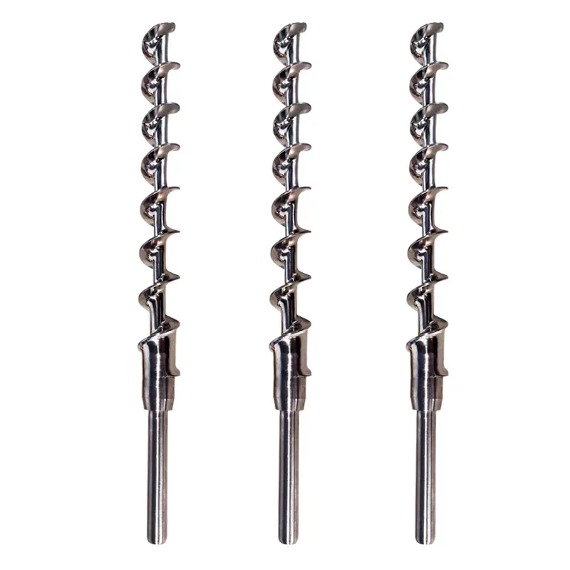 TEBAK Custom-made Stainless Steel Screw Barrel, Spiral Blade, Stirring and Conveying, Feeding Screw Rod of Injection Molding Machine view 3
