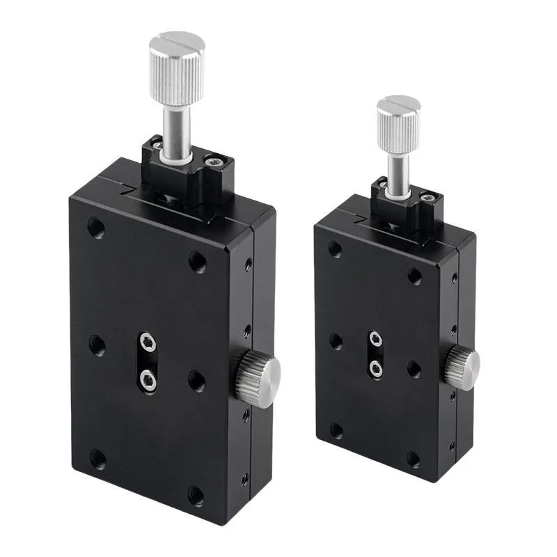 TEBAK Precision LWXS4060 X-Axis Dovetail Groove Mobile Slide Table Manual Displacement Fine Adjustment Feed Optical Platform view 2