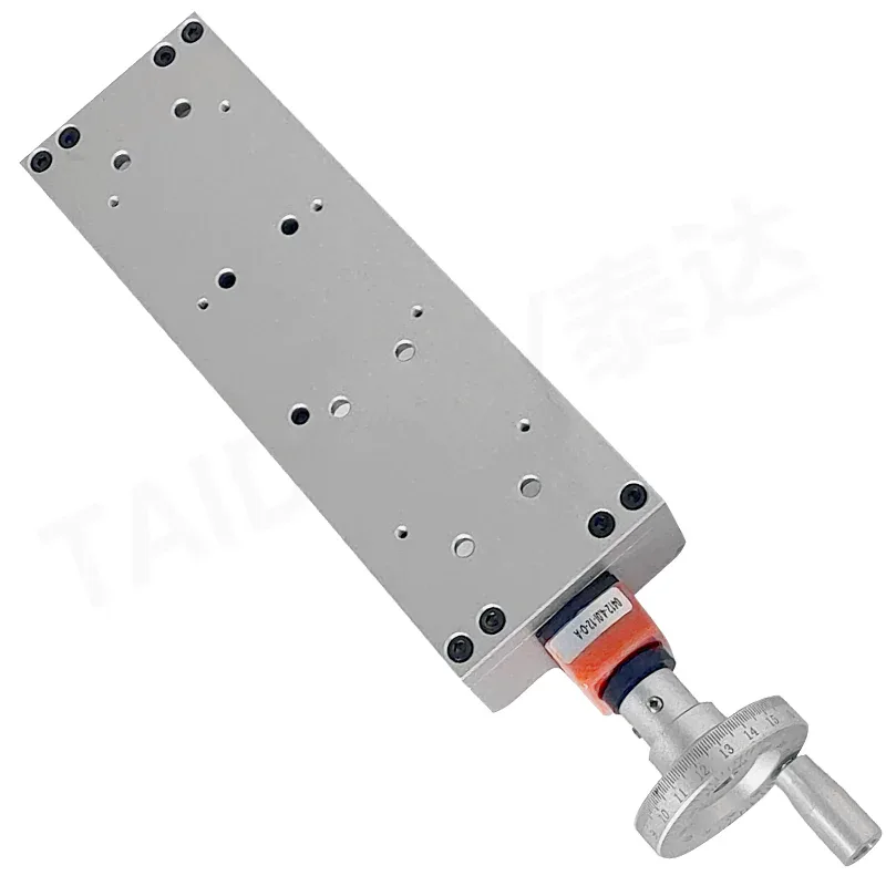 TEBAK T-type Screw Tr1804 Lifting Table Self-locking Hand-operated Miniature Precision Linear Guide Rail XY-axis Sliding Table view 3