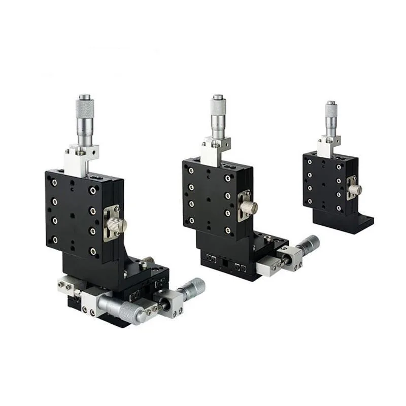 TEBAK XYZ Axis Slide Table Micro-Adjustment Optical Experimental Stage Precision Vertical Lift Three-Dimensional