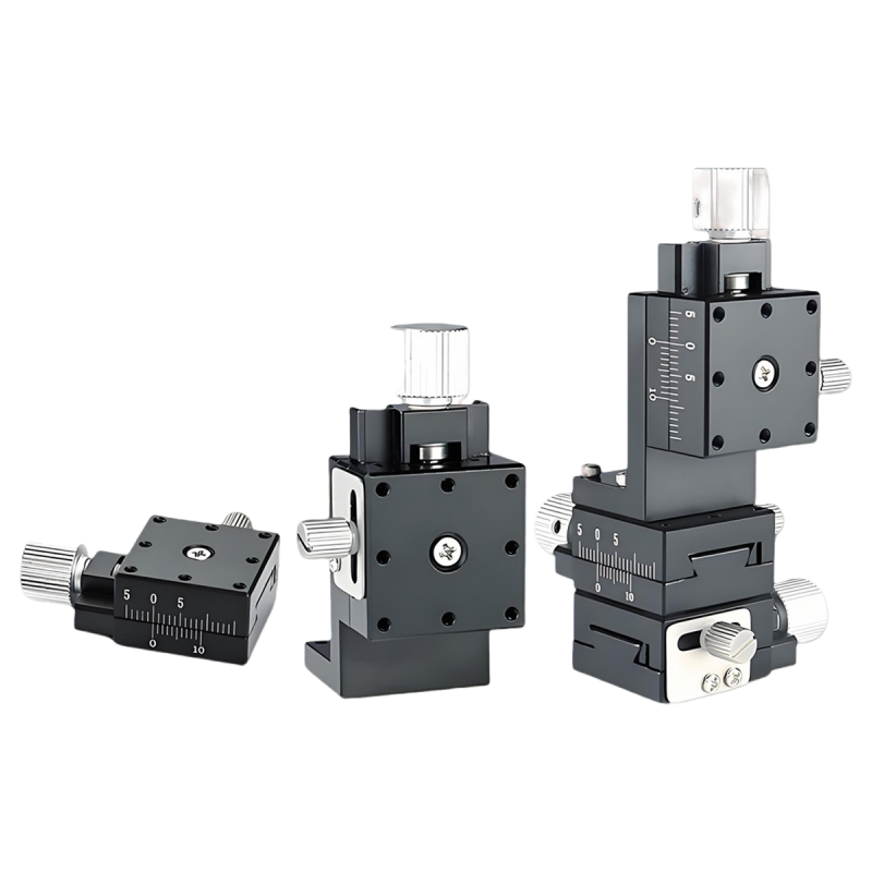 TEBAK Dovetail Groove Multi-Axis Combined Platform LWFX25/40/60 Precision Screw-Driven Manual Sliding Table XFES60